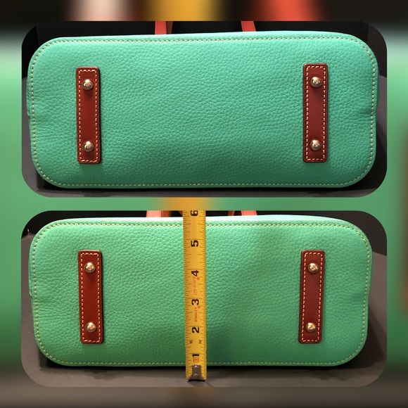 Dooney & Bourke Authentic Turquoise Shoulder Tote, New Without Tags - Picture 13 of 16